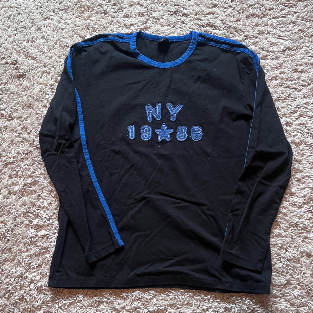 New York Striped Long Sleeve Shirt